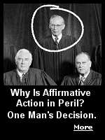 How the landmark 1978 Supreme Court decision that upheld the practice may ultimately have set it on a path to being outlawed. Justice Lewis F. Powell Jr.�s opinion allowed affirmative action to continue based solely on the educational benefits of diversity for all students.